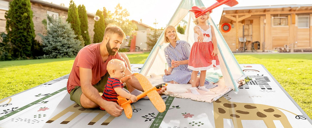 Baby Play Mat for 59''x 59''Playpen - side angle