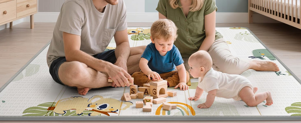 Baby Play Mat - top-down view