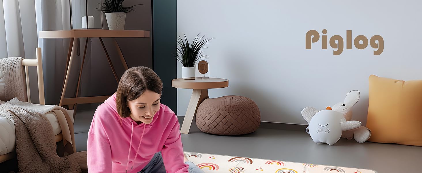 Foldable Baby Play Mat - material close-up