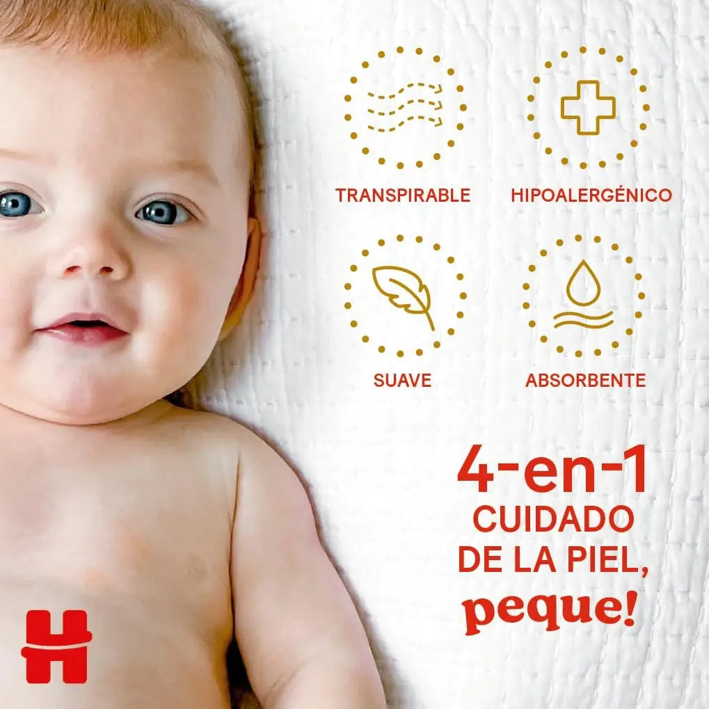 Huggies Extra Care Baby Diapers Size 4 7-18 kg Savings - lifestyle in-use