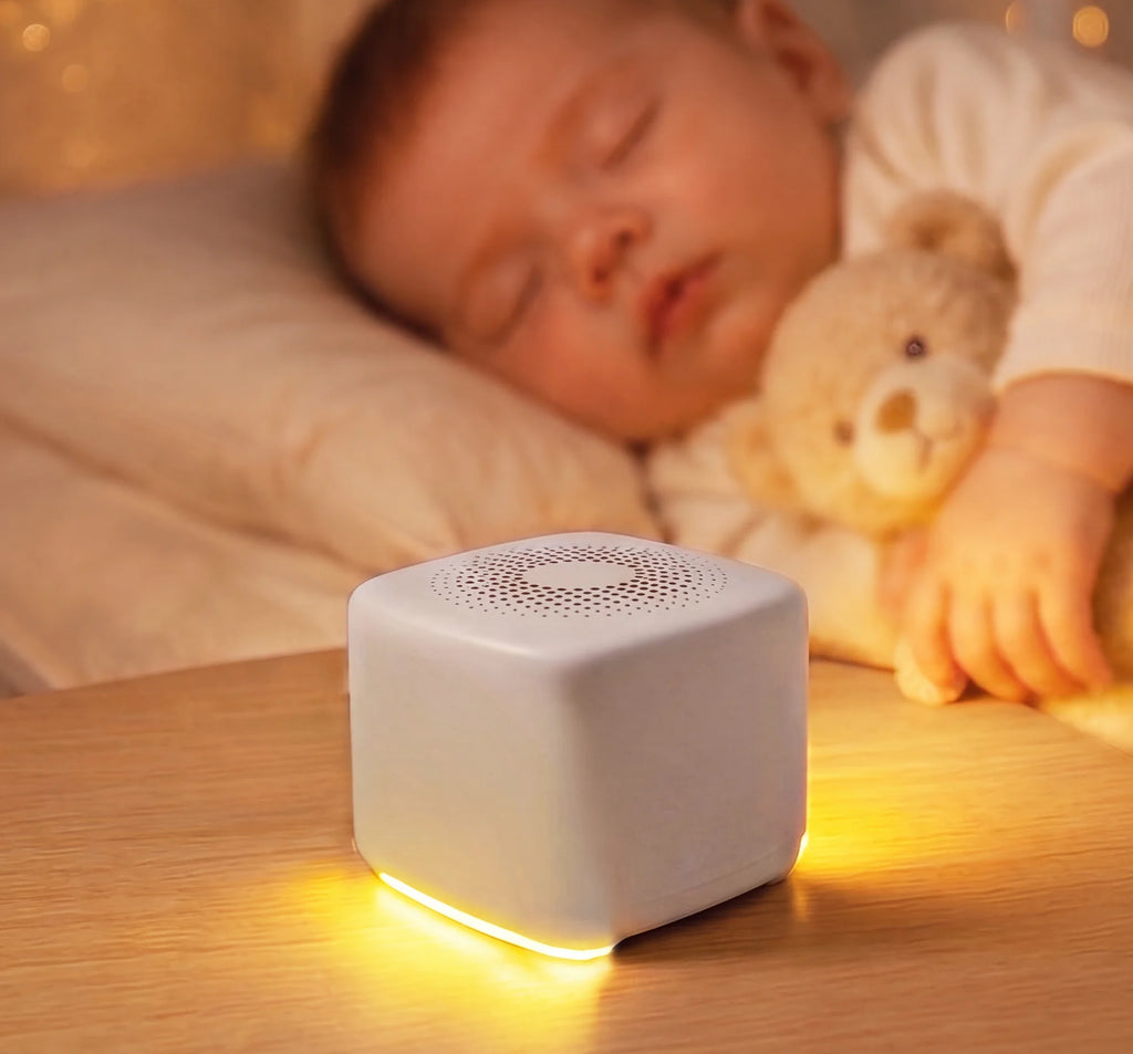 Portable Baby White Noise Machine with Cry Detection - front view