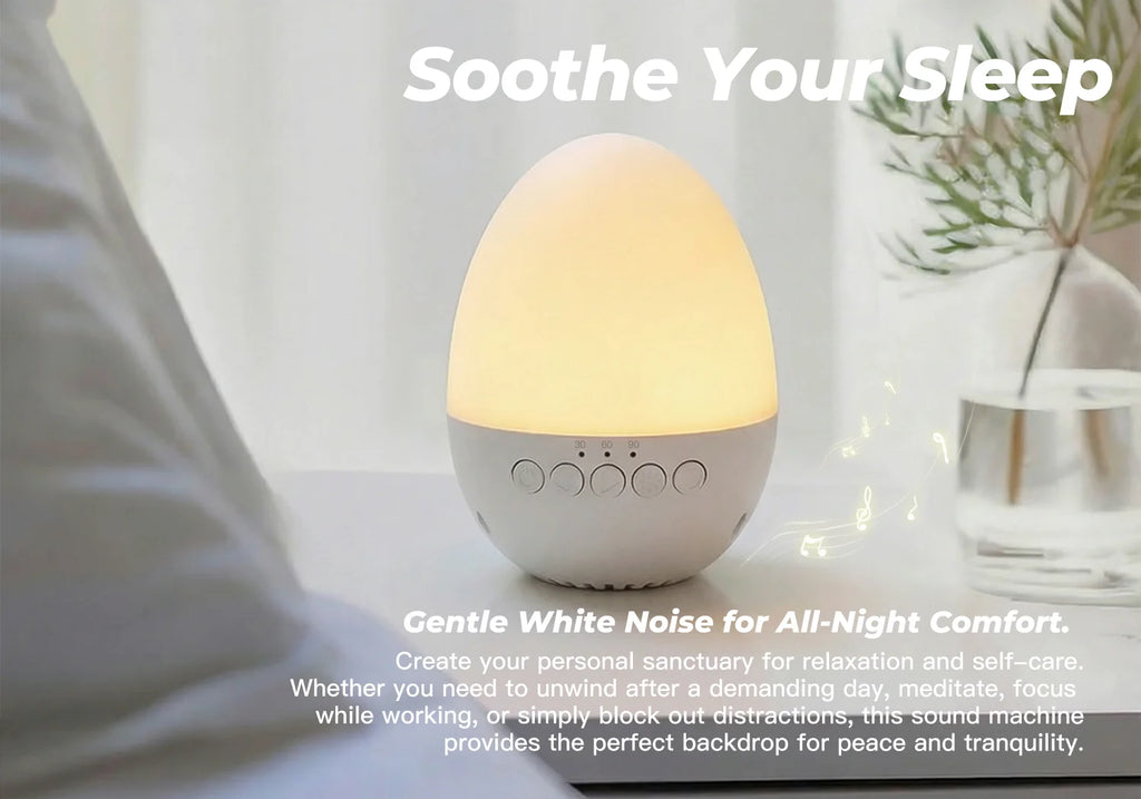 White Noise Machine Baby Cry Detection 30 Sounds Night
