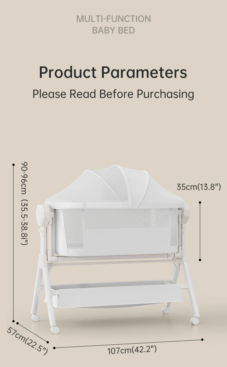 Bassinet for Baby Electric Rocking Cribs