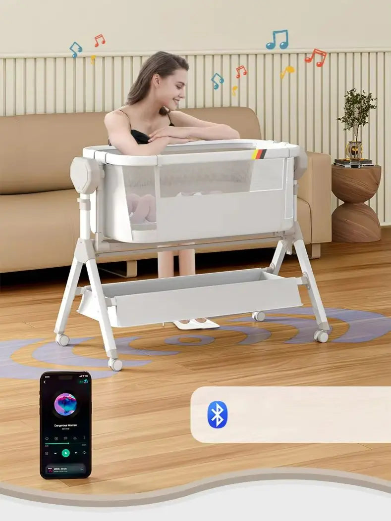 Bassinet for Baby Electric Rocking Cribs