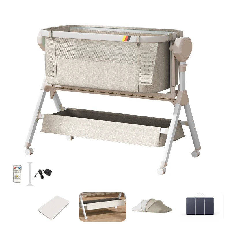 Bassinet for Baby Electric Rocking Cribs