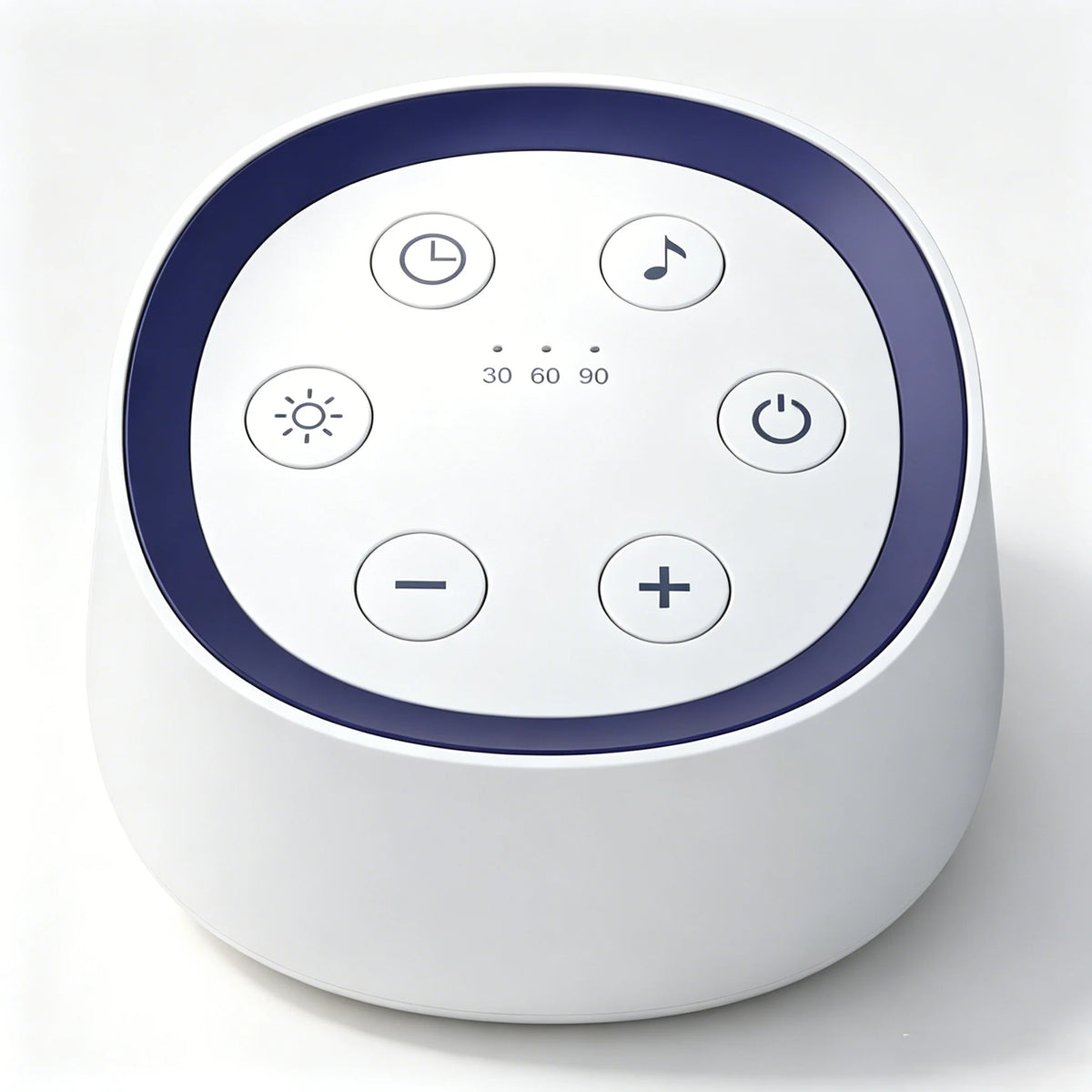 Portable White Noise Machine Baby Kids 24 Soothing - front view