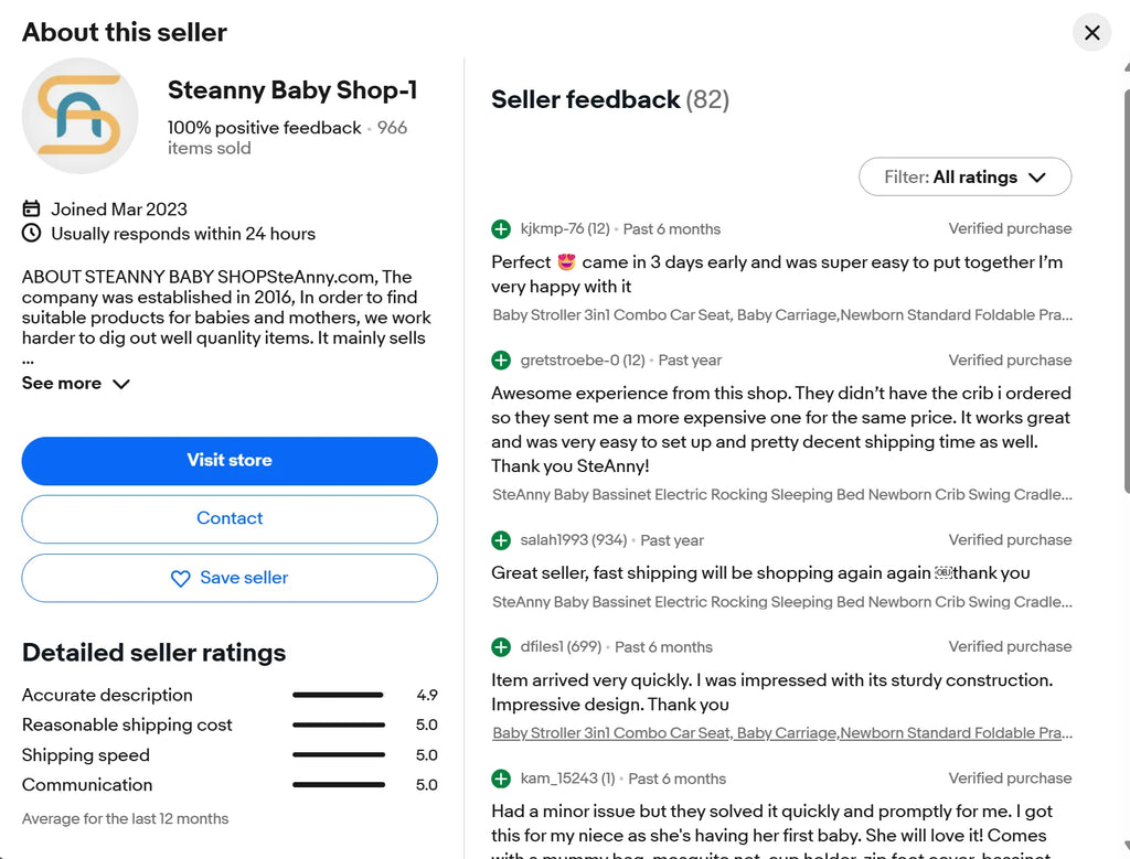 Automatic Rocking Bassinet Newborn Bedside Sleeper - set overview