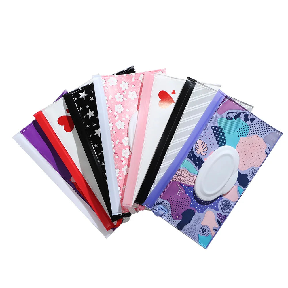 Fashion EVA Baby Wet Wipe Bag Flip Cover Portable