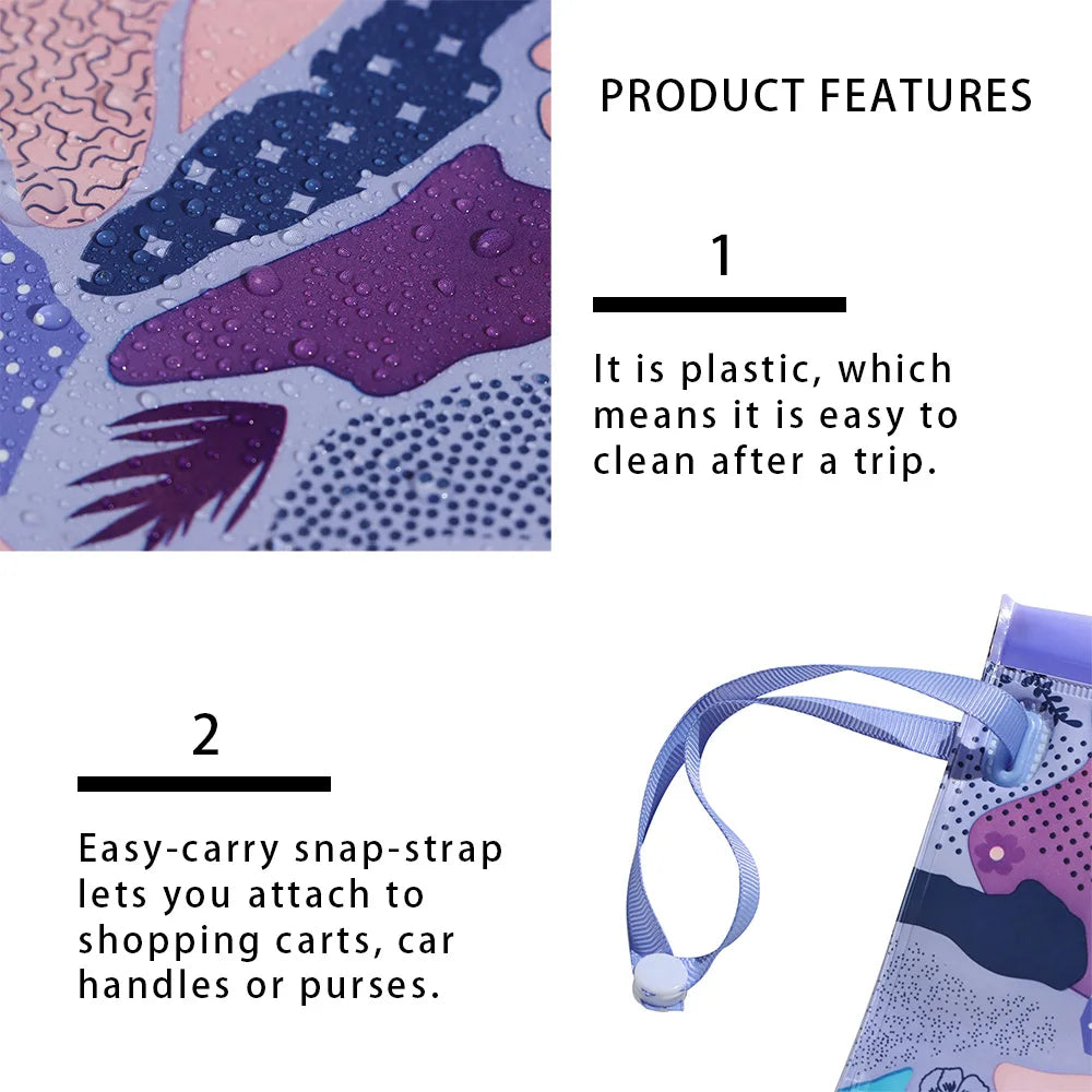 Fashion EVA Baby Wet Wipe Bag Flip Cover Portable - set overview