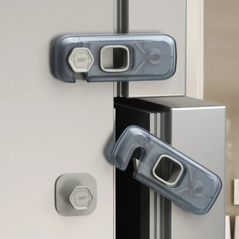 Baby Safety Refrigerator Door Lock - size reference