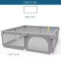 IMBABY Baby Playpens Light Gray Corralito Baby