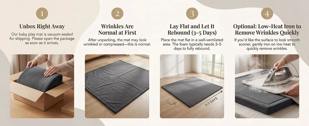Goyuu Baby Play Mat Floor Playpen Mat 1 3 Thick
