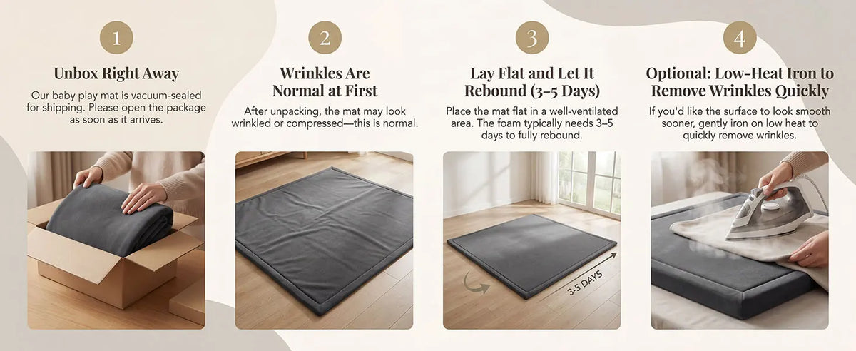 Goyuu Baby Play Mat Floor Playpen Mat 1 3 Thick