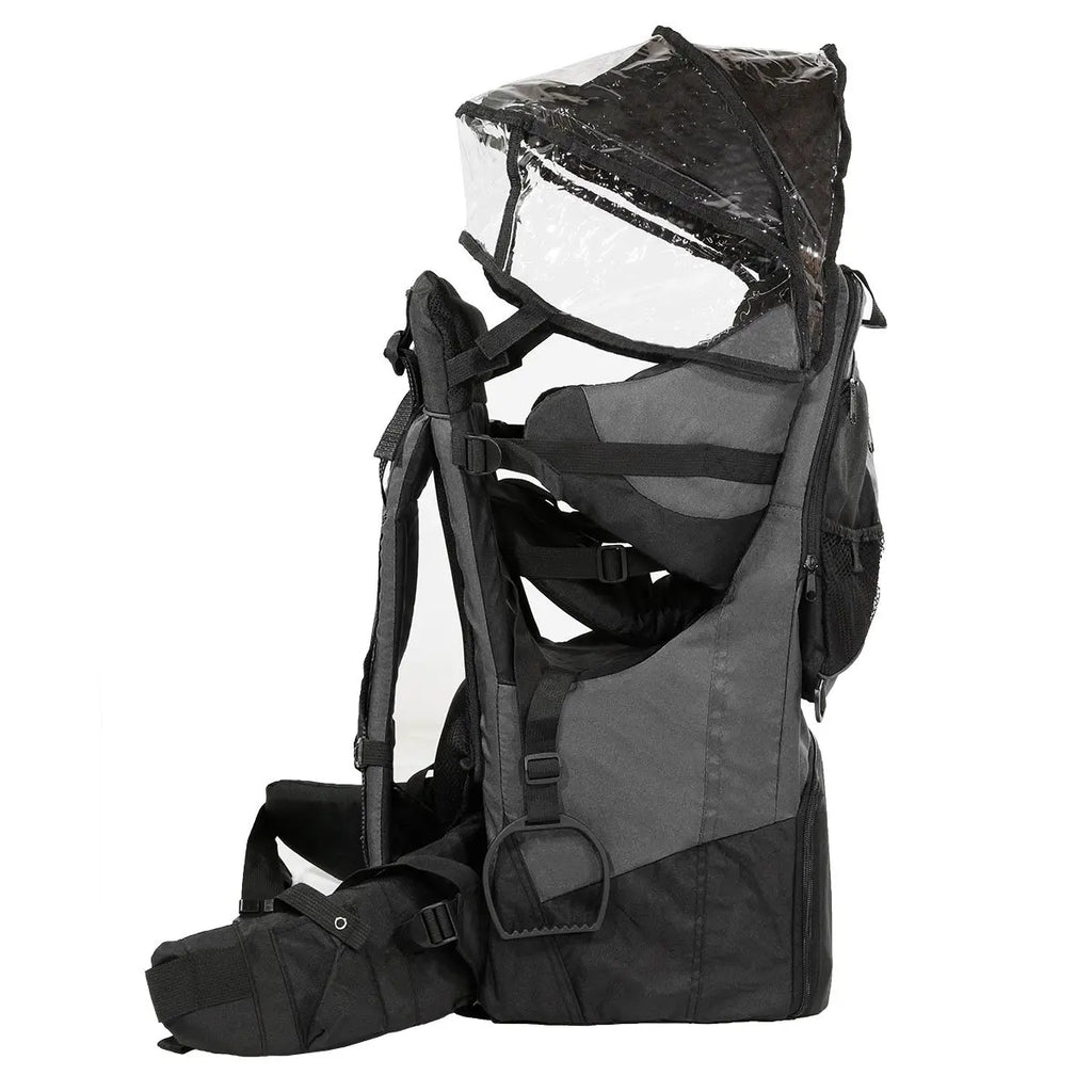 Adjustable Baby Carrier for Outdoor Hiking and Camping - side angle