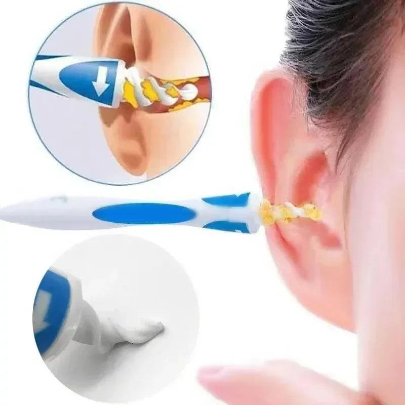 Ear Wax Remover Tool Ear Cleaner Soft Silicone 16 - side angle