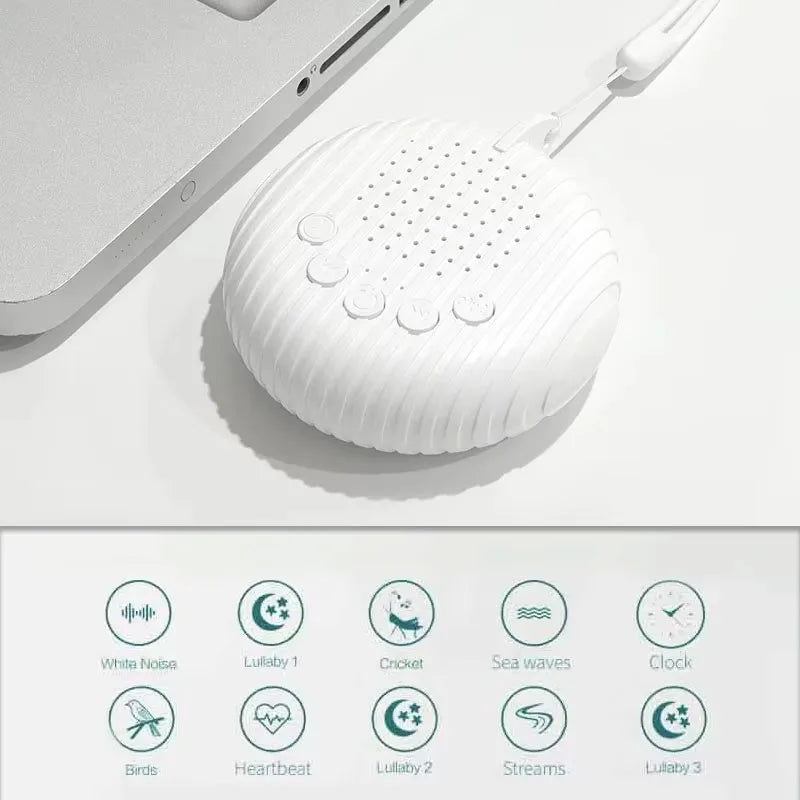 Baby White Noise Machine 10 uklidňujících zvuků - lifestyle in-use