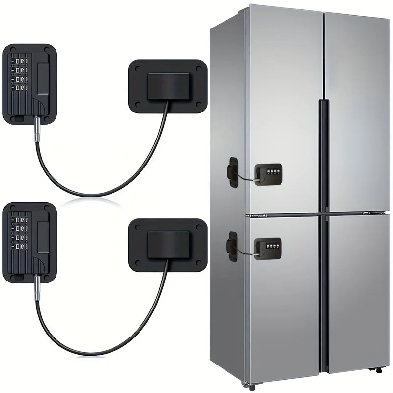 Refrigerator Fridge Freezer Door Lock Password Proof