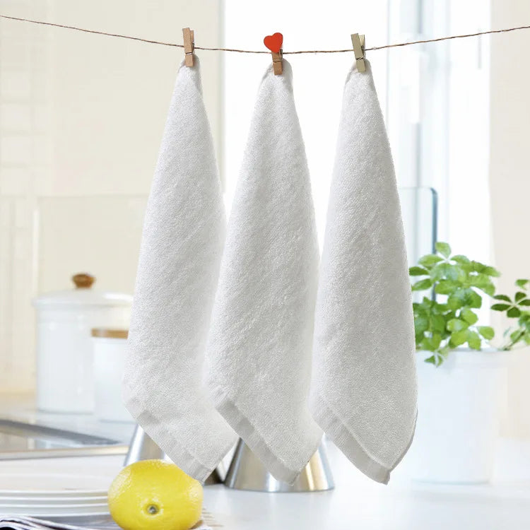 5pcs lot 25 25cm ULTRA SOFT Baby Bath Washcloths Rayon - detail view