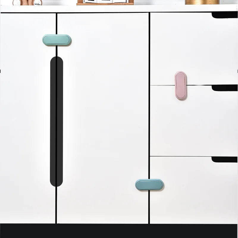 Easy Install No-Drill 360 Rotation Child Safety Cabinet - packaging view