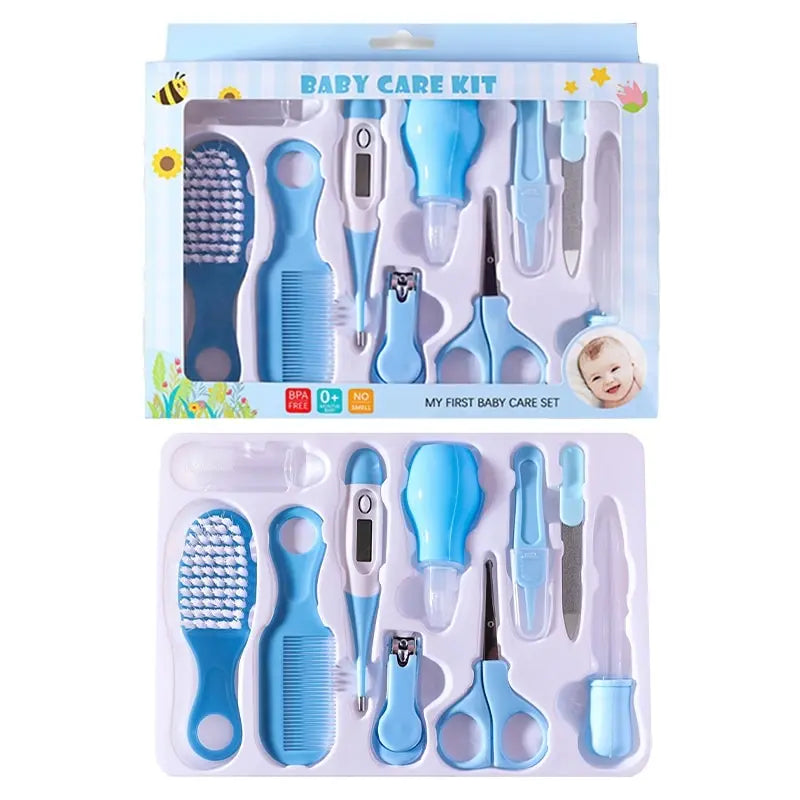 10PCS Set Baby Health Care Kit Kids Nail Hair Health