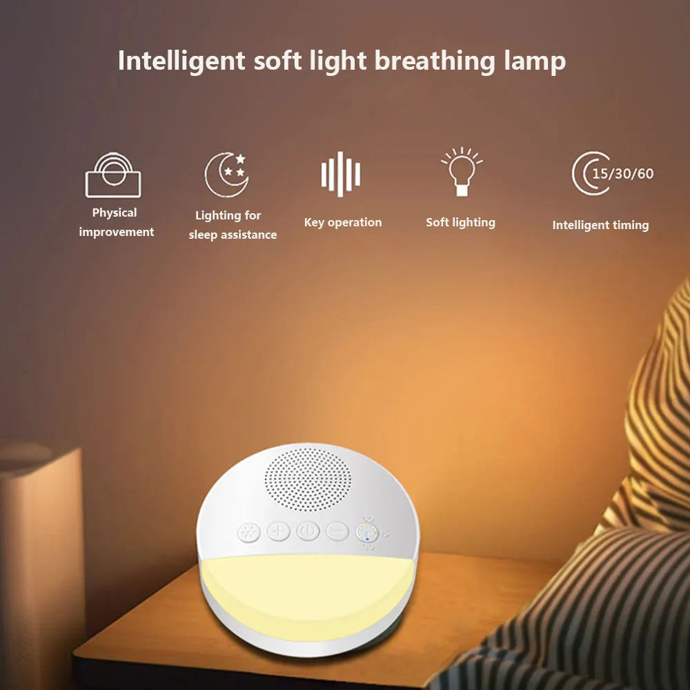 Sleep Helper Aid Noise Machine Sound Spa Relaxation - side angle
