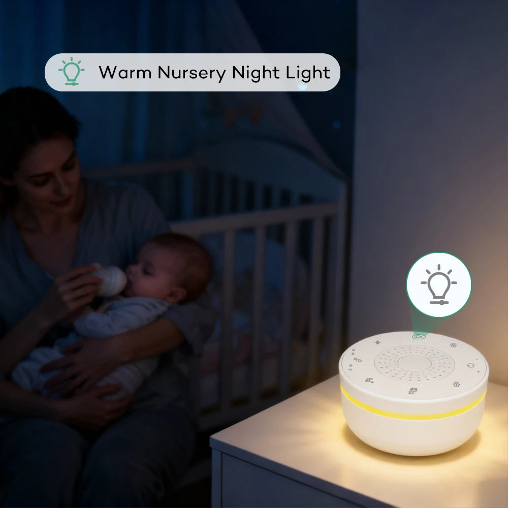 Portable Baby White Noise 1000mAh 30 Soothing Sounds 5