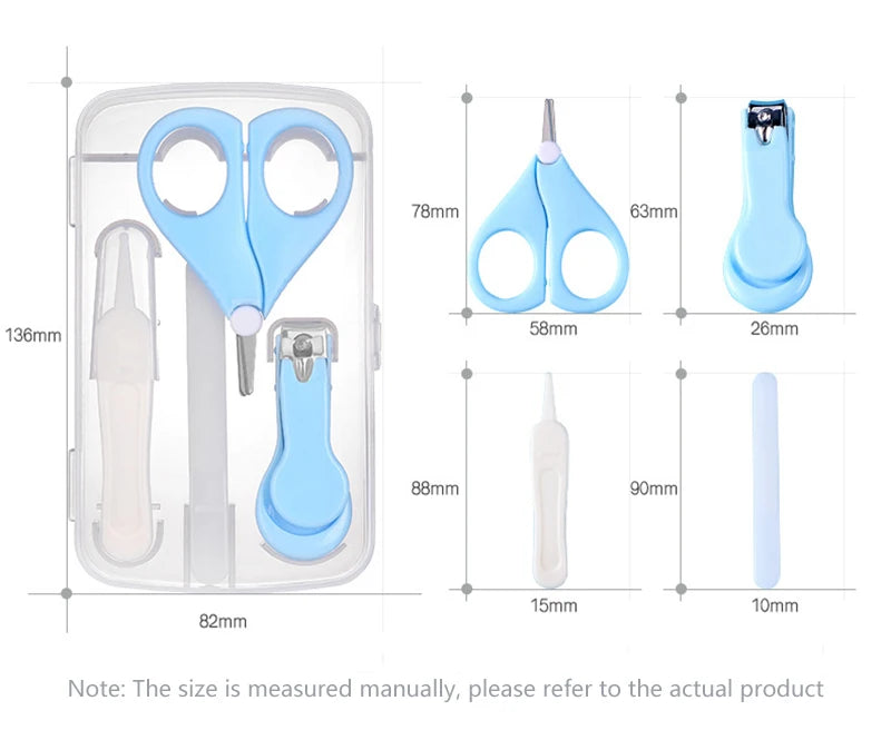 Multi-Piece Baby Health Hygiene Kit Grooming Health