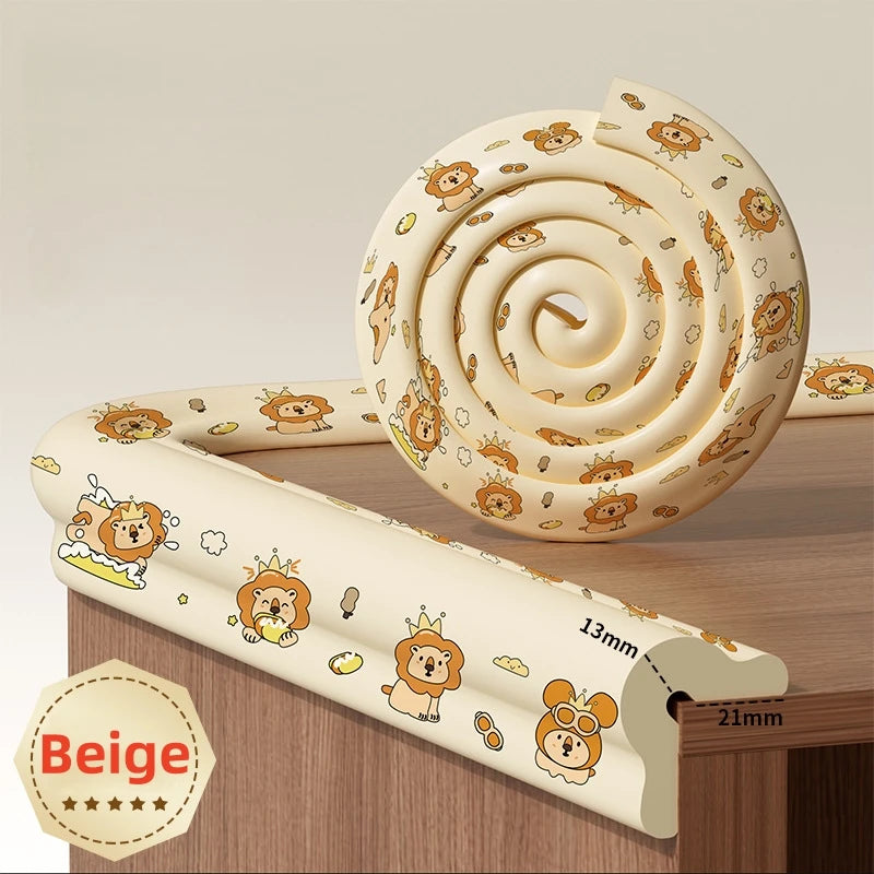 2M Baby Safety Protection Strip Cartoon Animal Foam