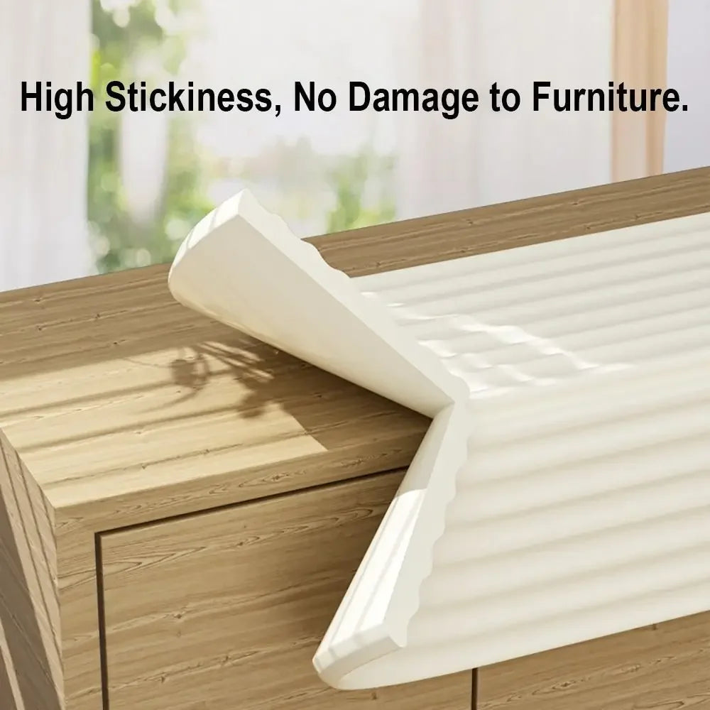 2m Desk Edge Guard Strip Self Adhesive Soft Anti - set overview