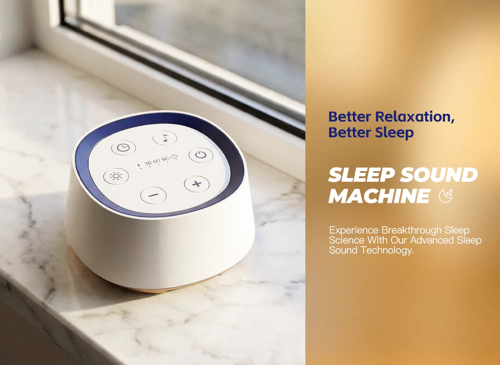 Portable White Noise Machine Adults 30 Soothing Sounds - material close-up