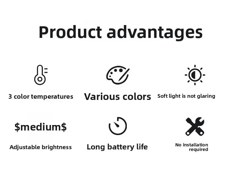 RGB Sleep White Noise Machine Soothing Sound Touchable - set overview