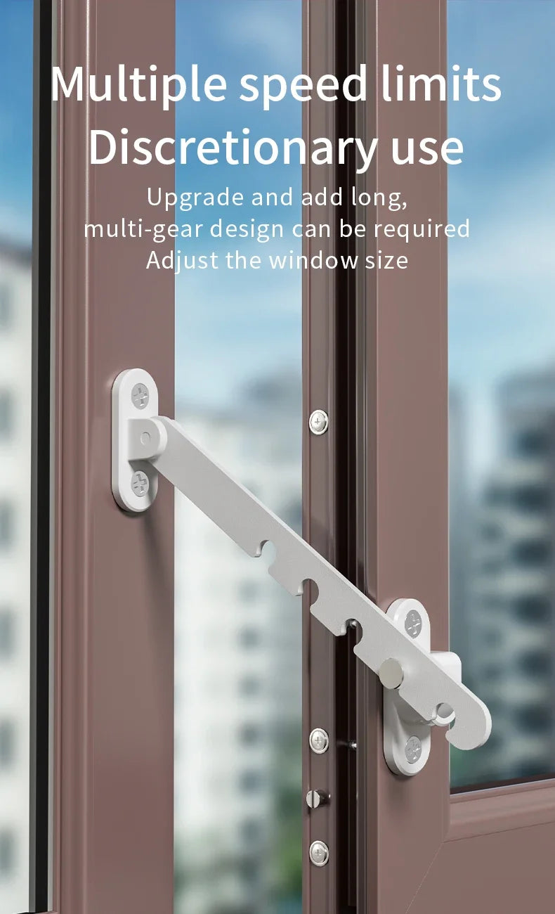 Children Window Lock Inner Window Limiter Latch - side angle