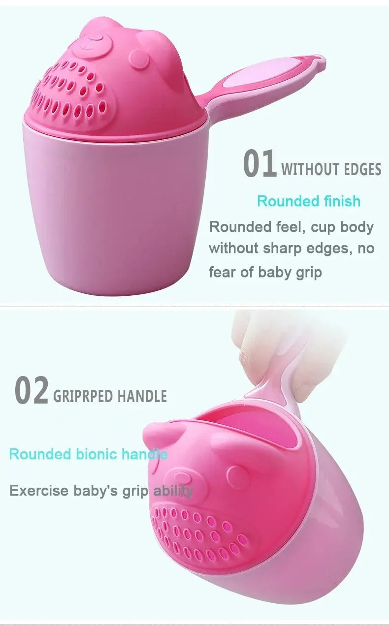 Baby Bath Caps Toddler Shampoo Cup Children Bathing