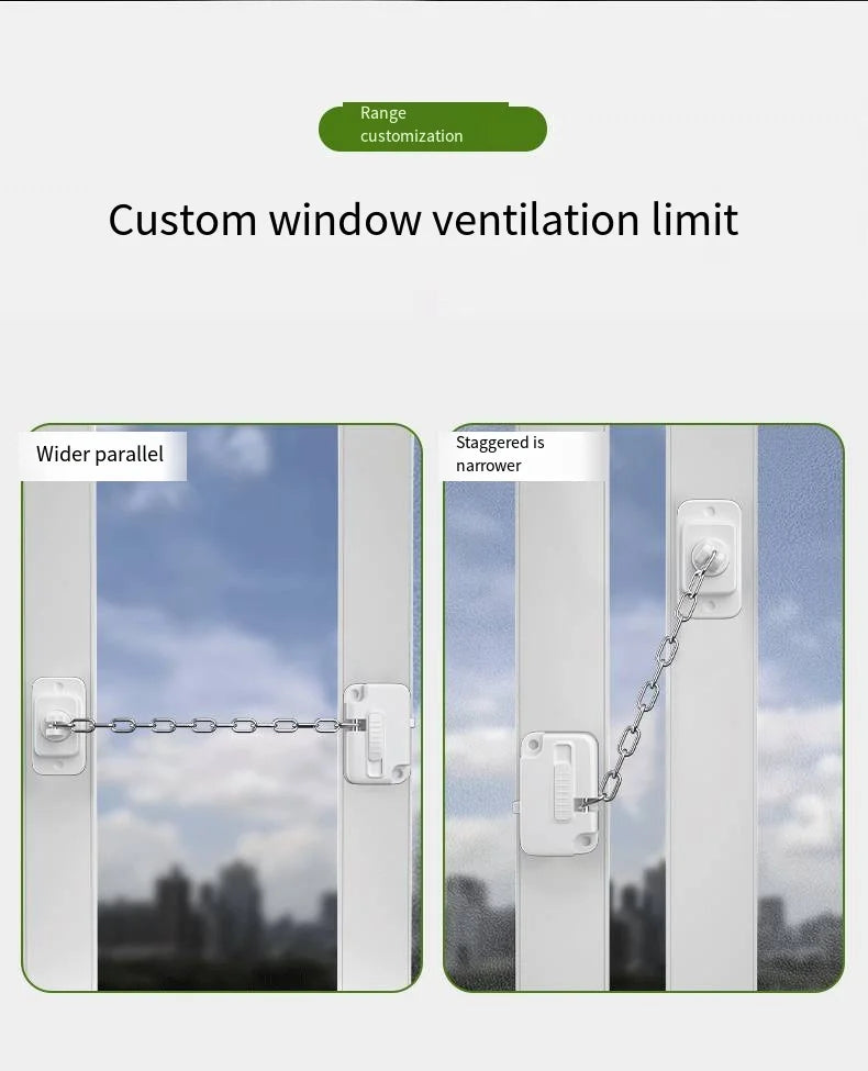 Child Safety Locks Upgraded Adjustable Window Limiters