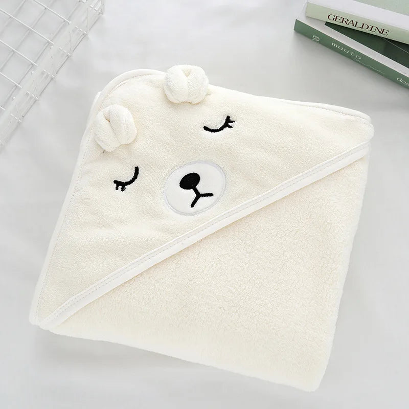 Toddler Bathrobe Infant Bath Towel Boy Girl Blankets