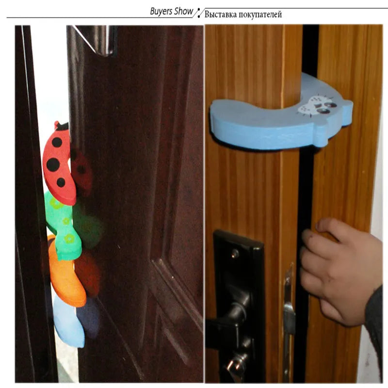 PANGDUBE Child Safety Lock Door Stopper Door Holder - feature close-up