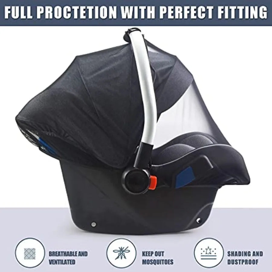 Baby Mosquito Net for Infant Car Seats - feature close-up