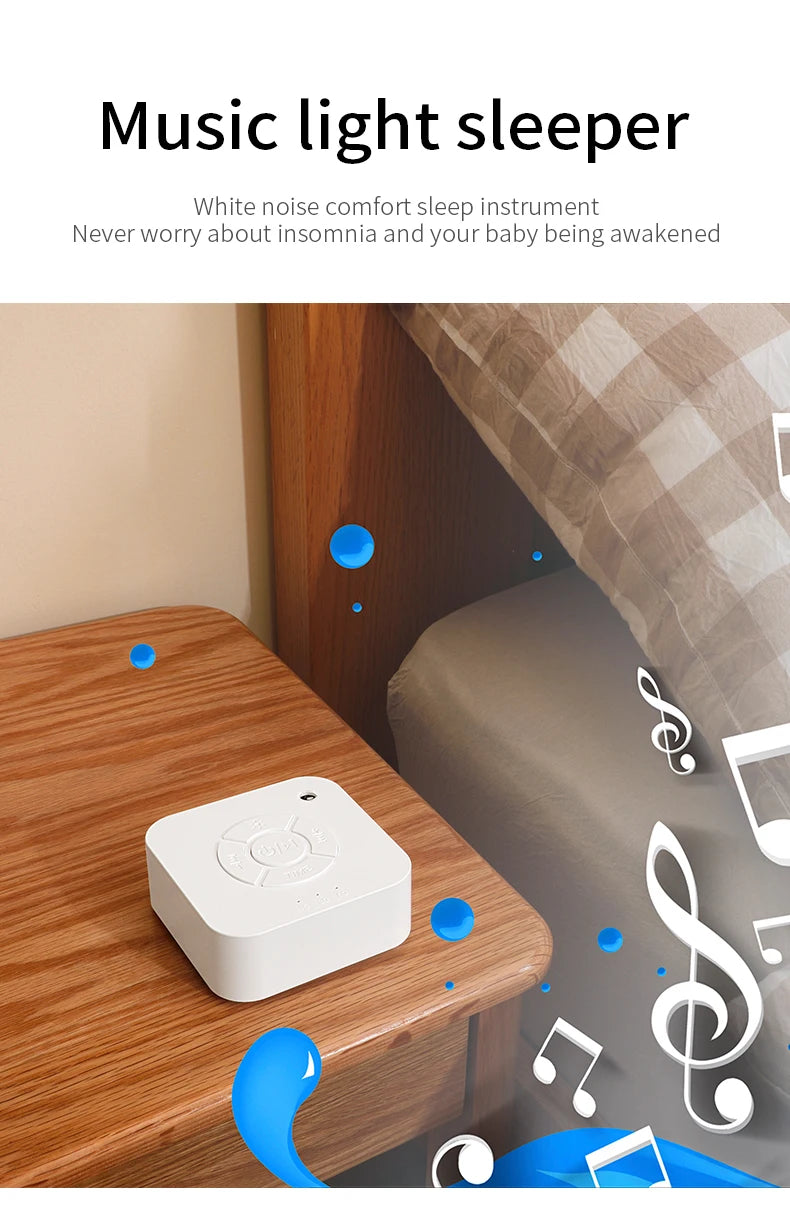 Baby White Noise Machine for Sleeping - material close-up