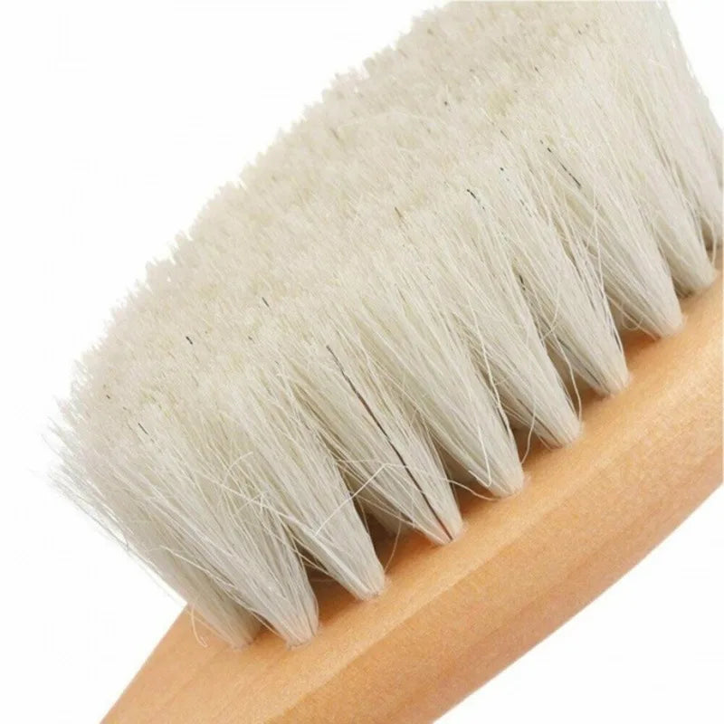 1 2 4pcs Baby Hair Brush Comb Set Newborn Wood Comb