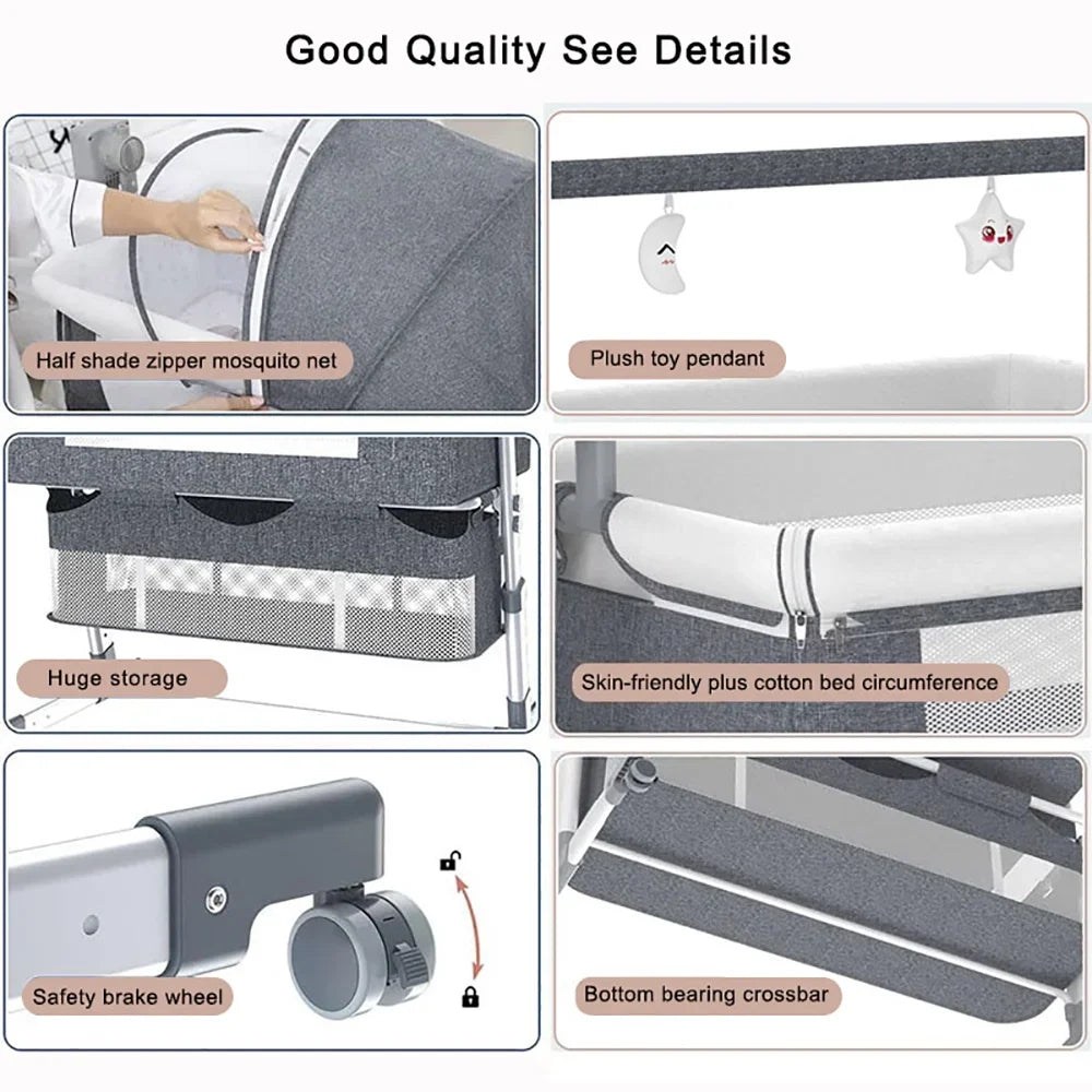 Baby Bassinet - feature close-up