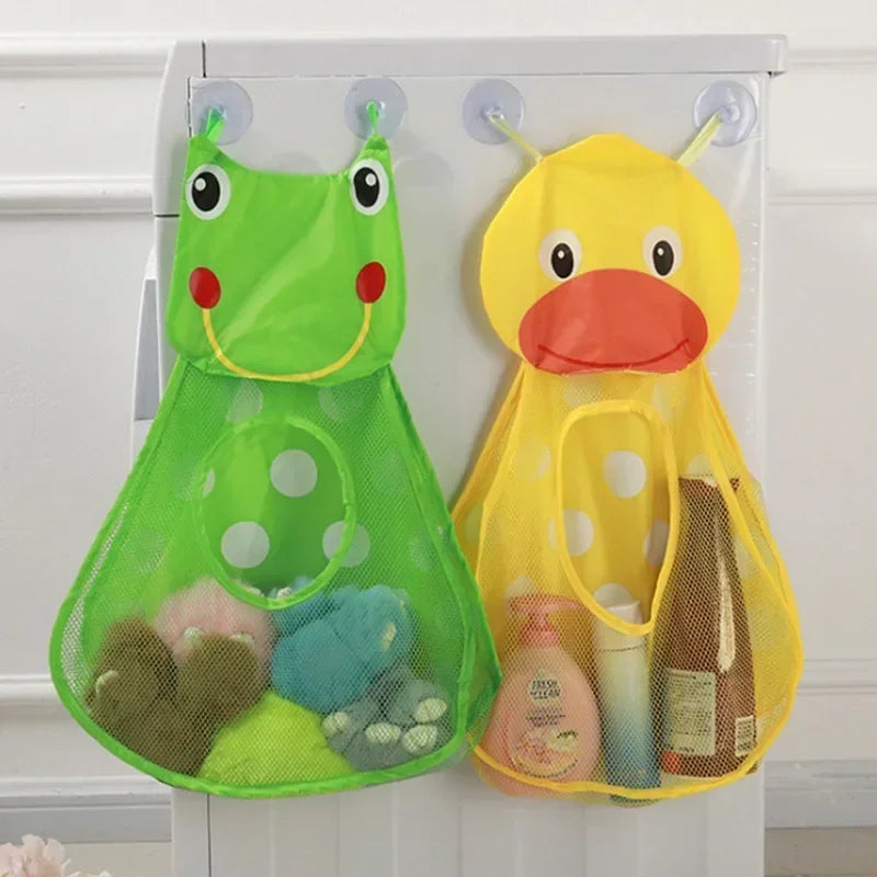 Baby Bath Toys Organizer Quick Dry Toddlers Mesh Net - size reference