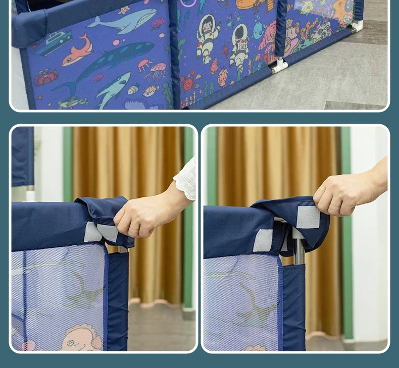 IMBABY Baby Playground Large Baby Playpen Machine