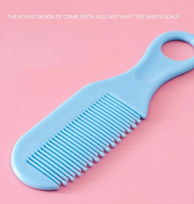 6pcs Baby Care Set Hair Comb Grooming Brush Set Nail - set overview