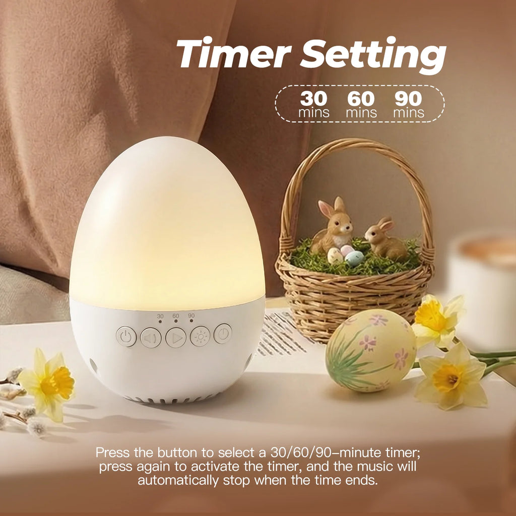 White Noise Machine Baby Cry Detection 30 Sounds Night - size reference
