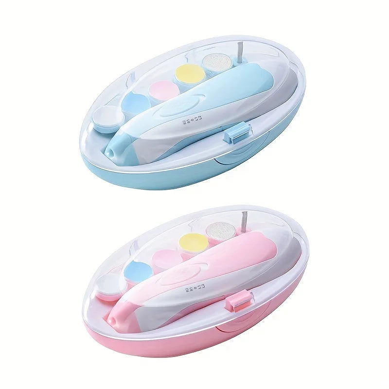7-in-1 Baby Electrical Nail Trimmer with Portable Case