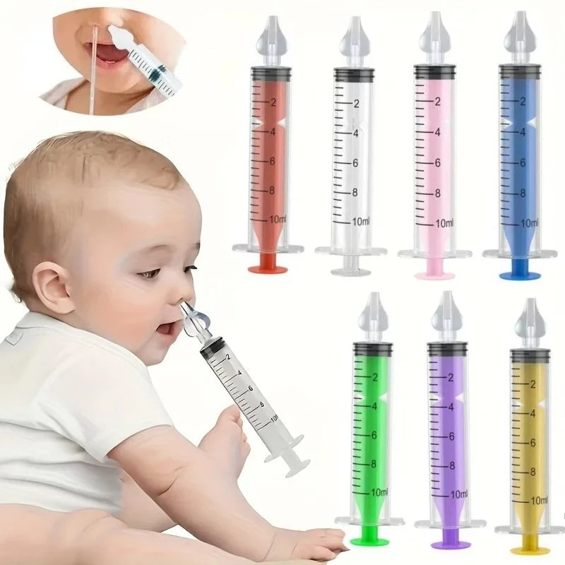 10ML Baby Nasal Aspirator Syringe Baby Nose Cleaner - front view