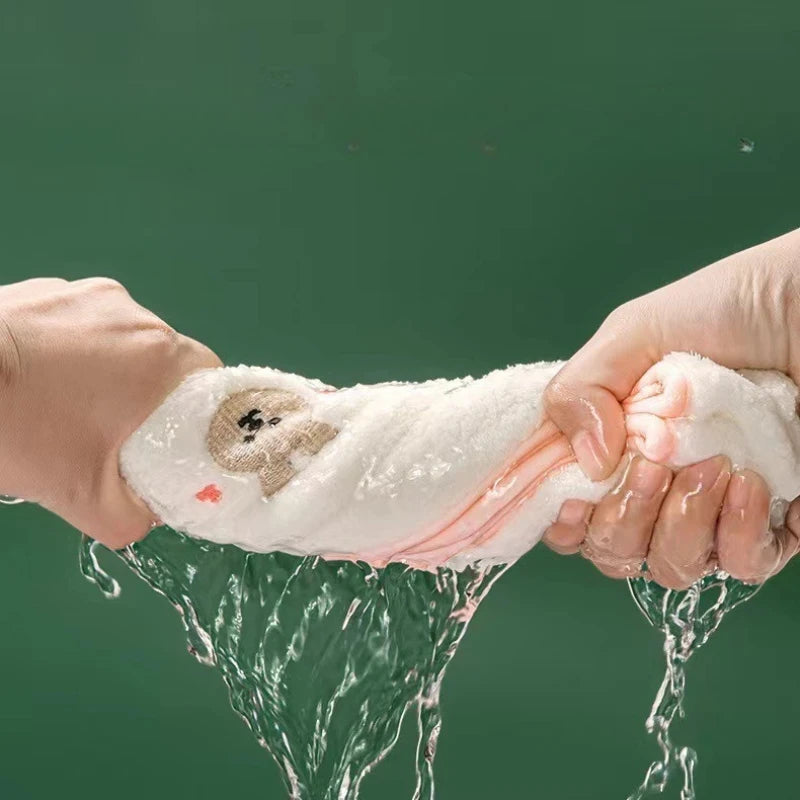 5pcs Baby Face Towels - feature close-up