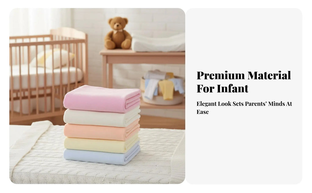 3 Meter Cotton Diaper Cloth Roll Soft Comfortable - detail view