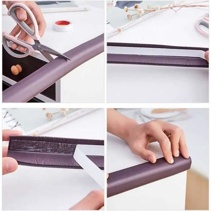 Table Corner Safety Bumper Strips Baby Protection - top-down view
