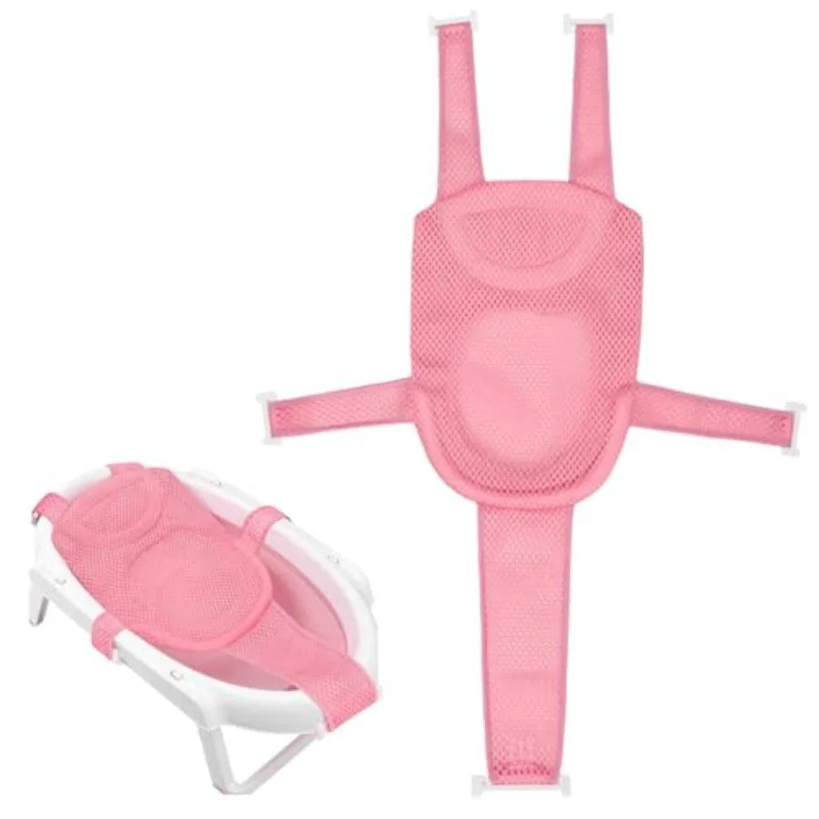 Colorlife Baby Bath Seat Support Net Infant Bathing Seat Support Mat - material close-up